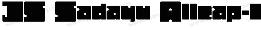 JS Sadayu Allcap字体转换